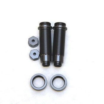 HPI Blitz Aluminum Threaded Rear Shock Bodies   Color Gun Metal