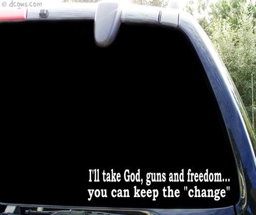 funny political anti obama bumper window sticker decal  