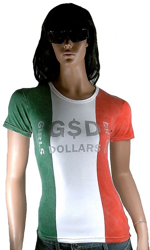 Original G $ D MISS ITALIA ITALY ITALIEN T Shirt L/XL  