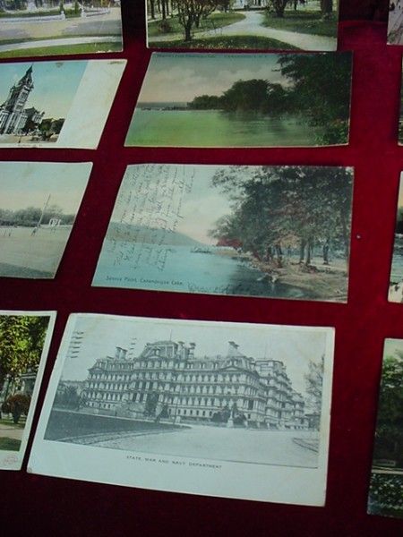 16 Lot Antique 1910 NEW YORK POSTCARDS Syracuse BUFFALO  