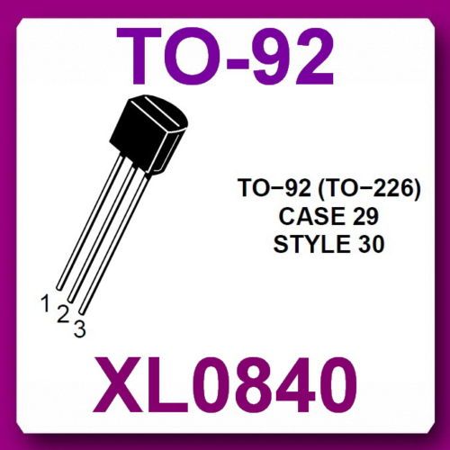 10 X XL0840 Pb Free RoHS SCR SENSITIVE GATE 0.8A 400V  