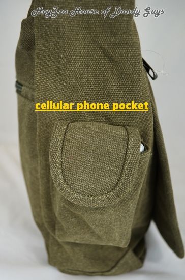 Mens New Casual Canvas Full Size Shoulder Messenger Bag  