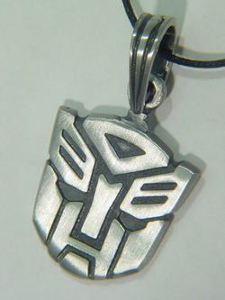 BUTW Transformers Autobot symbol pewter pendant 5000B  