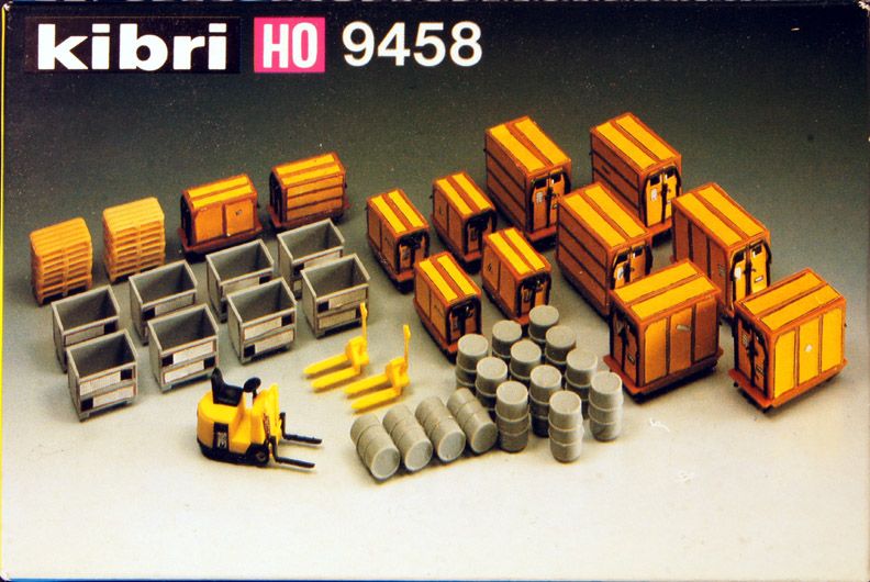 DL Kibri #9458, 9922, 10002, 11990 Lot of (3) 1/87 Kits & One Decal 