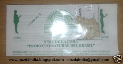 NUEZ DE LA INDIA 5 PACKS A 75 EUROS ENVIO GRATUITO  