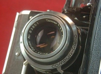 Zeiss Ikonta 521A 6x4.5 format w/ f3.5 Opton TESSAR  