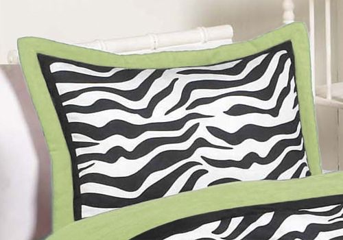 JOJO DESIGNS CHEAP BLACK WHITE GREEN AND ZEBRA GIRL TODDLER CHILDREN 