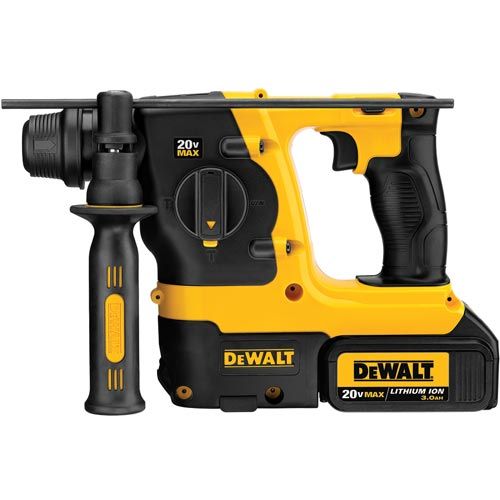 Dewalt DCH213L2 20V MAX* Lithium Ion 3 Mode SDS Rotary Hammer Kit (3.0 