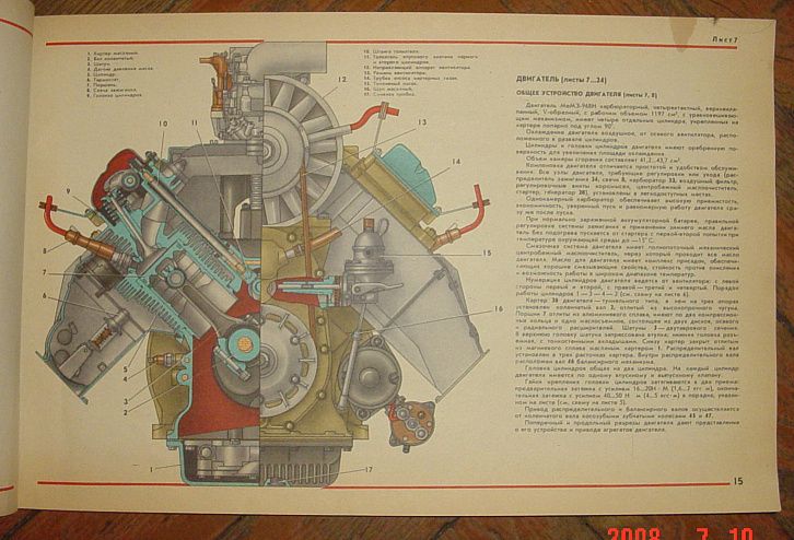 SOVIET RUSSIAN ALBUM MANUAL ZAZ 968 ZAPOROZHETS CAR  