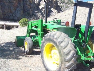 1992 John Deere 2355 Diesel Tractor With Loader And Three Point Hitch 