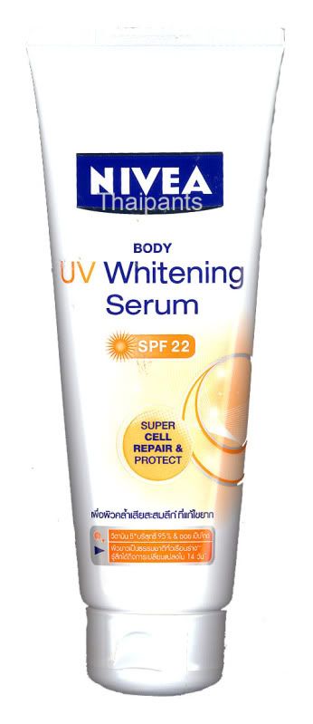 NIVEA Body UV Whitening Serum SPF 22 sun screen  