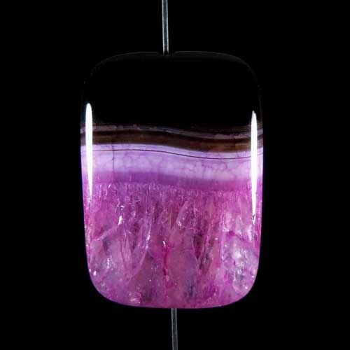 stunning Druzy Geode agate pendant bead stone w9456  