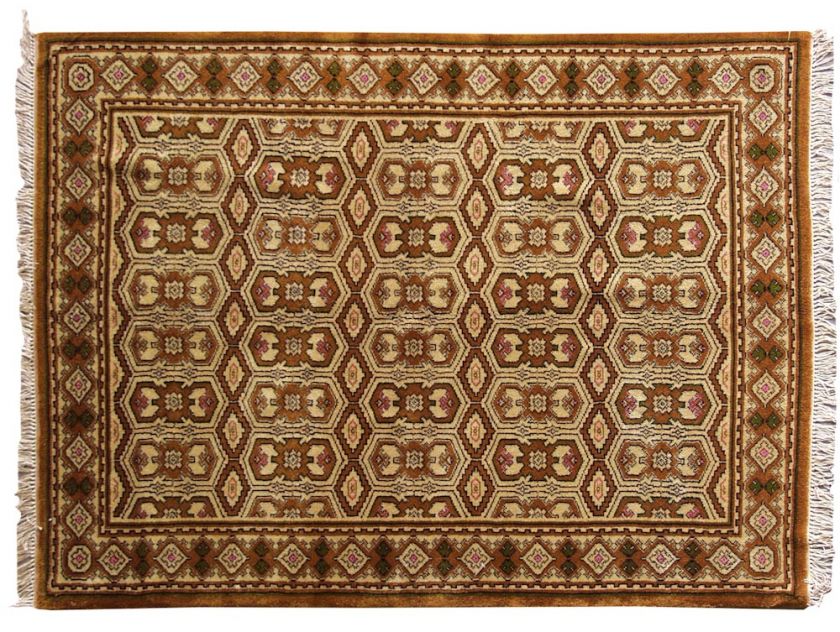 RRA 6x8 Siberian Caucasian rug Brown Ivory 27499  