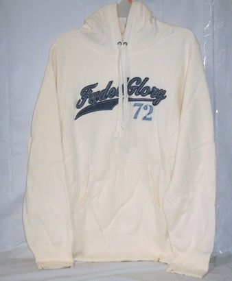 Faded Glory 72 Ladies Pullover Hoodie, XL, Ivory, New  