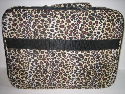 BRAND NEW LEOPARD 17 INCH LAPTOP CASE BAG W/ STRAP  