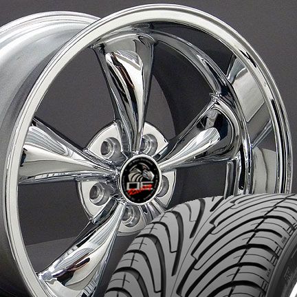 18 9/10 Chrome Bullitt Wheels Nexen Tires Rims Fit Mustang® 94 04 