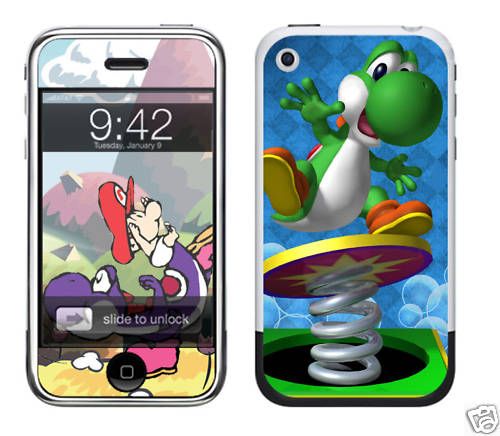 Yoshi iPhone 3G Vinyl Skin  