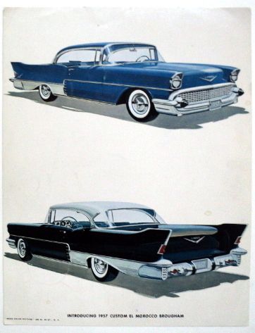 Chevrolet 1957 El Morocco Custom Brochure  