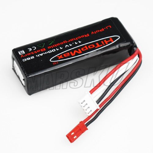 2X 11.1V 1100MAH 25C RC Lipo Battery For Esky Lama #736  