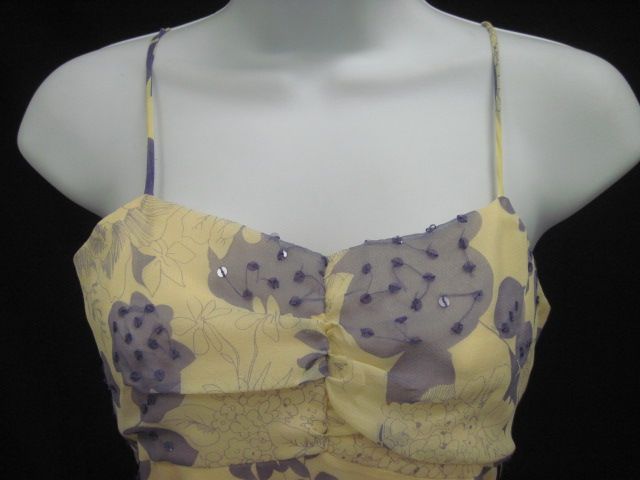 NWT MONKEYWEAR Girls Yellow Silk Dress Sz 10P $195  