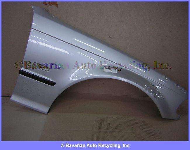 BMW Right Fender Panel E46 320 320i SEDAN parts  