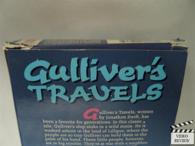 Gullivers Travels VHS Hi Tops Video 012901012334  