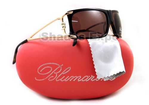 NEW BLUMARINE SUNGLASSES BM 95663 HAVANA 123 AUTH  