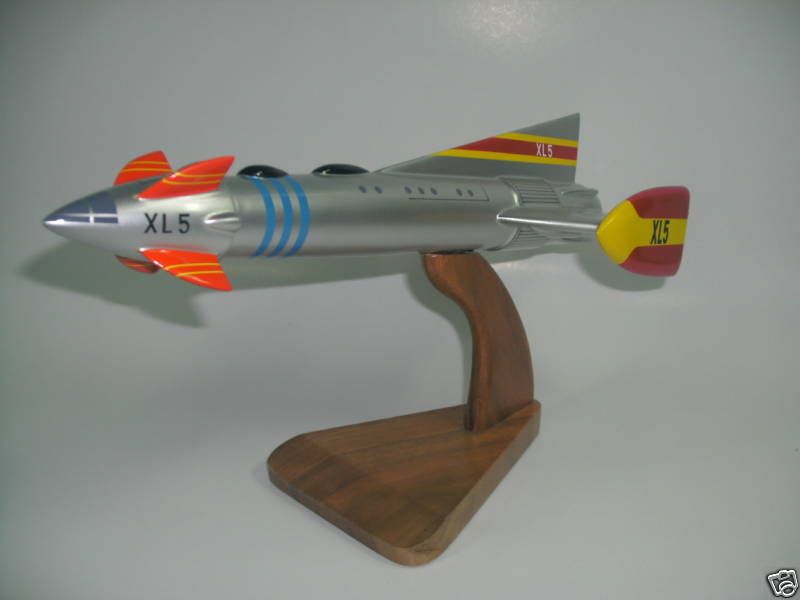 Fireball XL 5 Anderson XL5 Wood Model Airplane BIG  