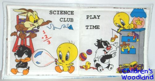 LOONEY TUNES CLOTH/SOFT BOOK KIDS BUGS BUNNY TWEETY  