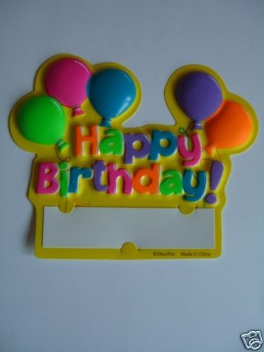 26th Birthday Cake Candles on Sticks (Party){AA}*  