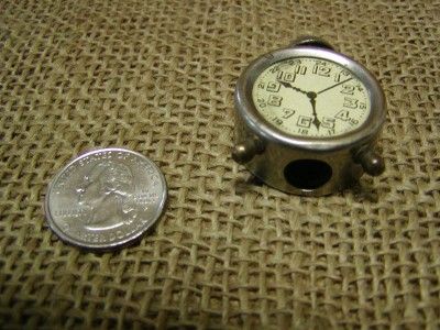 Vintage Clock Pencil Sharpener Antique German Military  