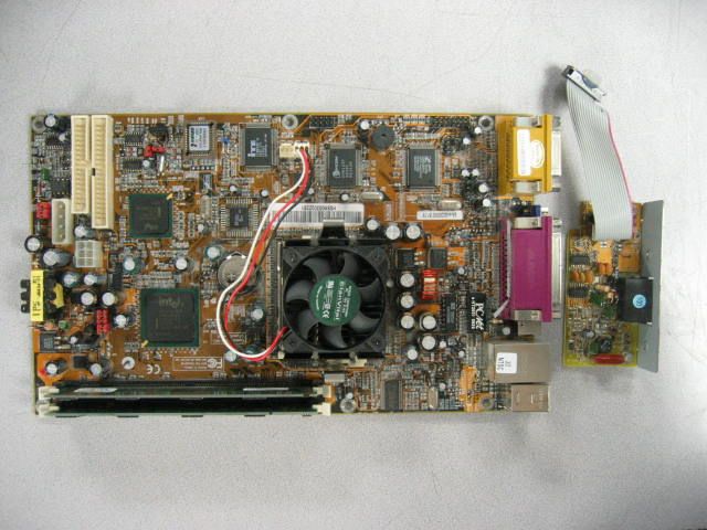 ECS Elite Book PC BKi810 mini Pentium 3 Motherboard  