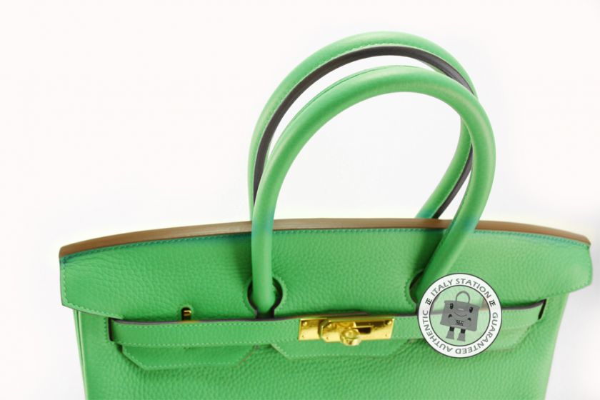 MPRS NEW HERMES BIRKIN MENTHE TOGO BAG GHW  