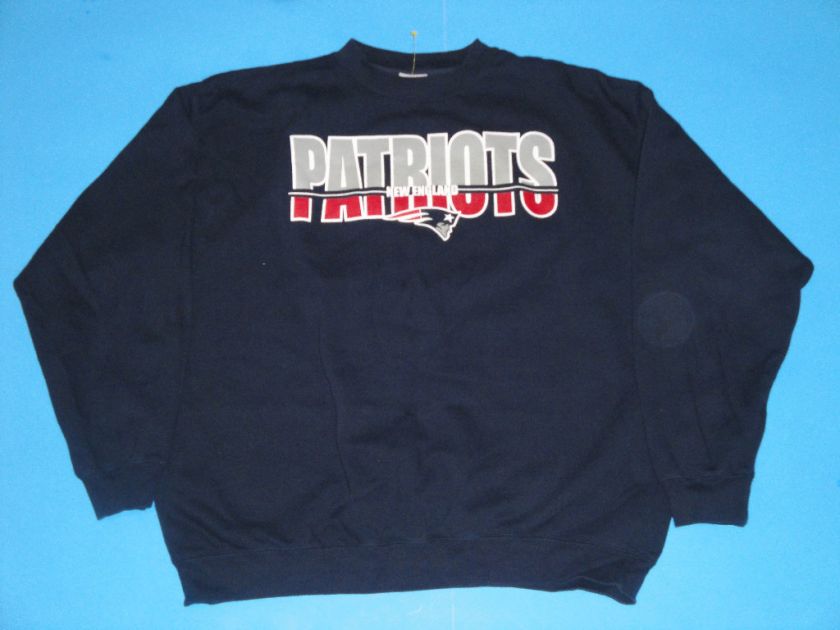 NEW ENGLAND PATRIOTS SWEATSHIRT VINTAGE XL NFL  