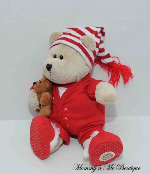 Starbucks Bearista 68th Edition 2007 Pajamas Bear Plush  