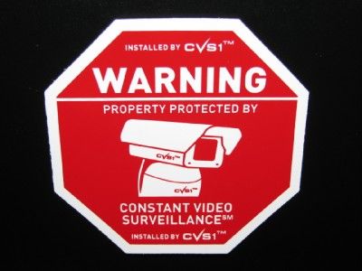 Security Camera wireless wired color spy Signs ~Bonus  
