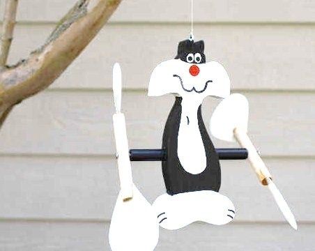 Sylvester Whirligig Whirlygig cat Whirlibird whirlybird  