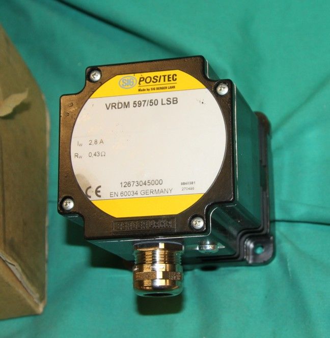 Positec VRDM 597/50 LSB SIG Berger Lahr servo motor stepper NEW  