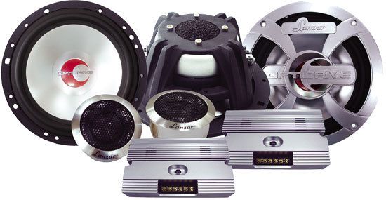 LANZAR OPTI5.1 5.25 600W Car Audio Component Speakers 068888873659 