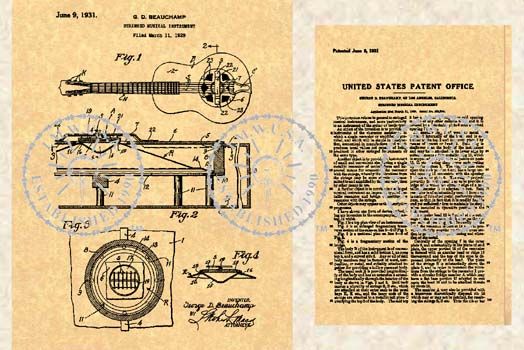   on print or loose text / drawing pages. (PM#747 auction guitar