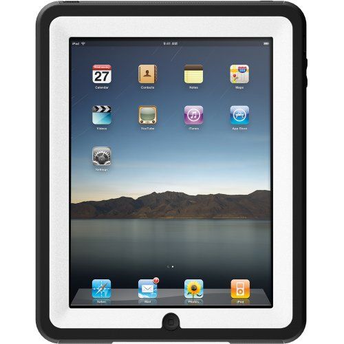 Otterbox iPad Defender Case White Plastic/Black Silicon 660543007241 