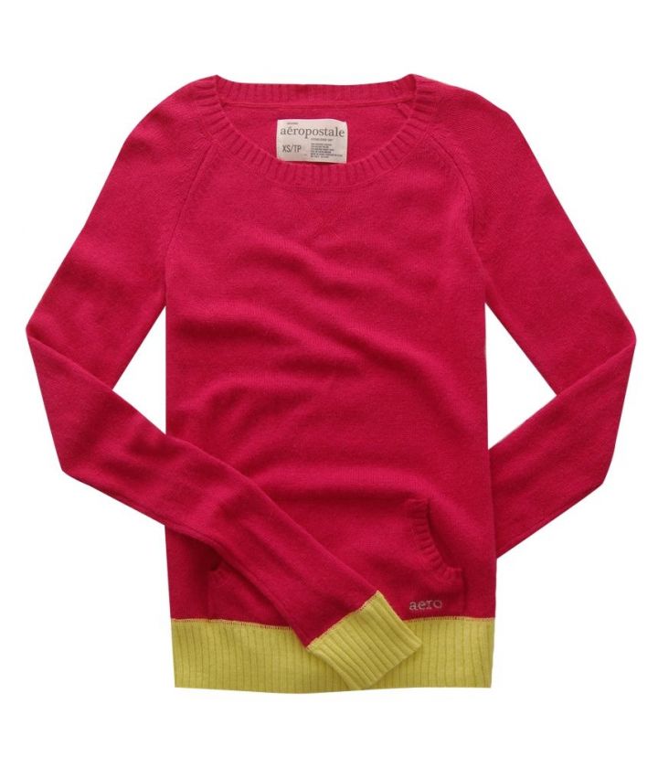 Aeropostale womens knit sweatshirt sweater  