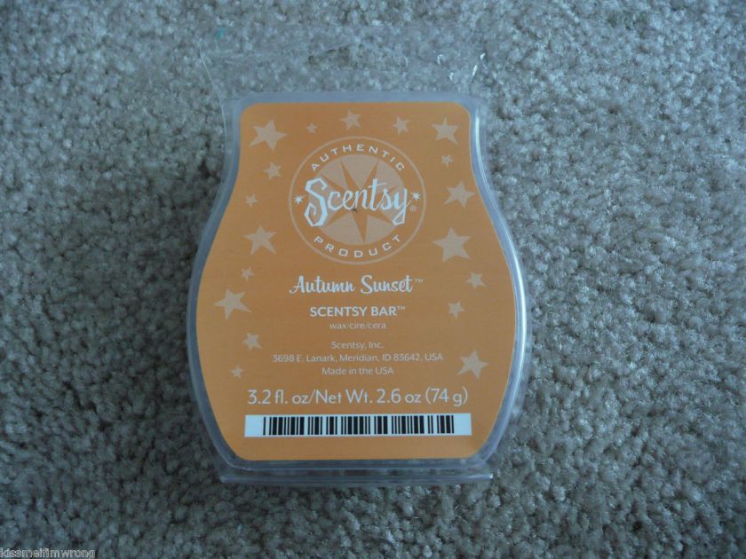 Discontinued 3.2 oz Scentsy wax bar tart ~ Select scentsy from A   I 