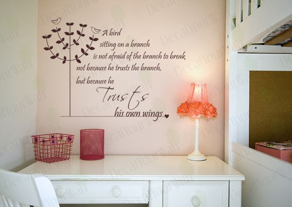 Love Family Words Lettering Quote Wall Decals Stickers  