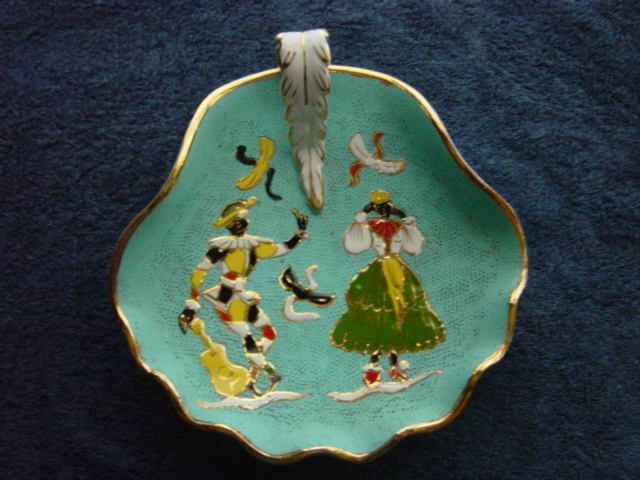 Vintage Italian Pottery * CARNEVALE ITALY * Mardi Gras  