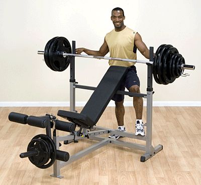 Body Solid Olympic Style COMBO Weight BENCH GDIB46L  