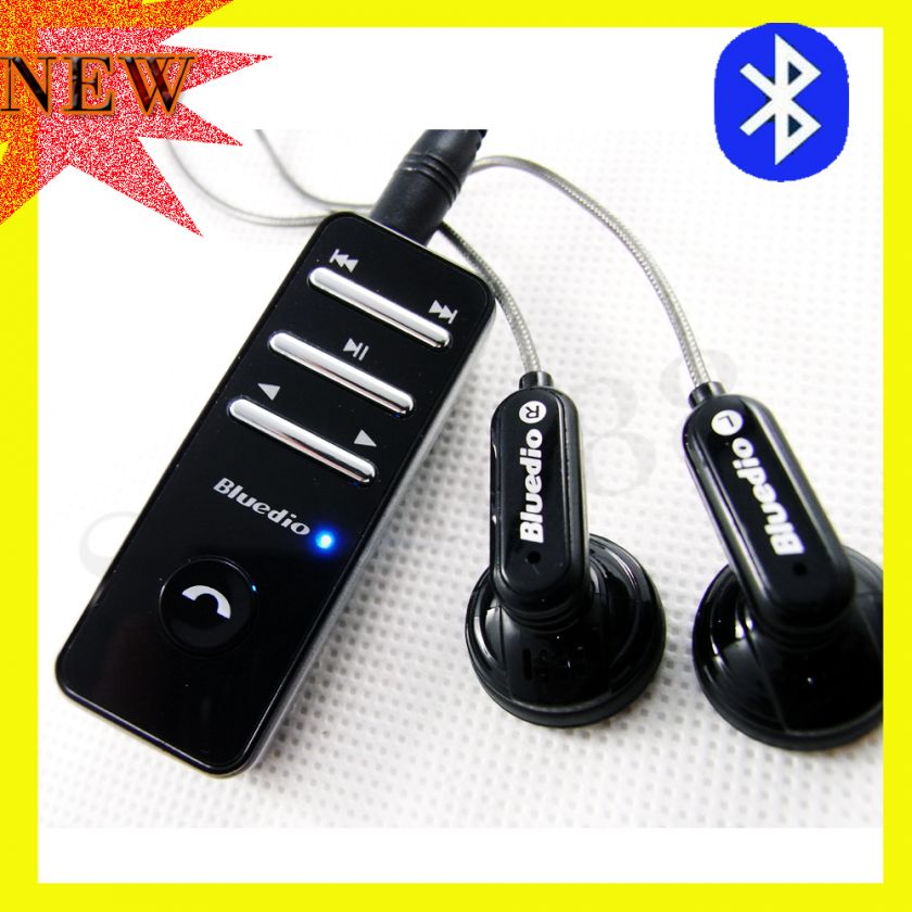 Black A2DP Bluetooth Headset Headphone For Samsung Galaxy S2 I9100 