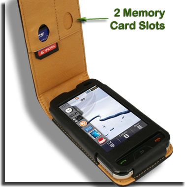 Case for Samsung Eternity SGH A867 ATT Pouch Black Clip  