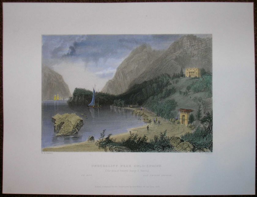  UNDERCLIFF AT COLD SPRING, HUDSON R., NEW YORK STATE (#82)  