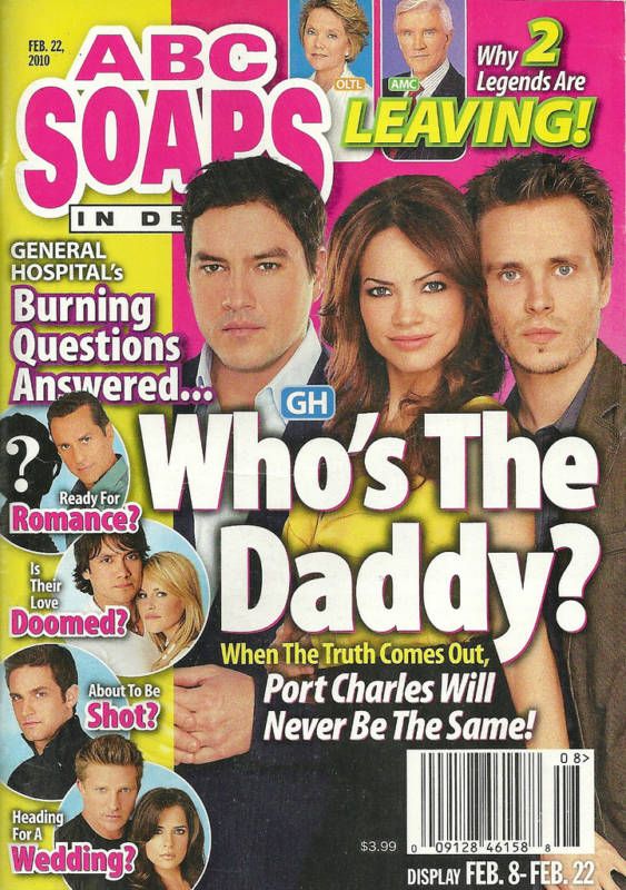   , Jonathan Jackson (GH)   February 22, 2010 ABC Soaps in Depth  